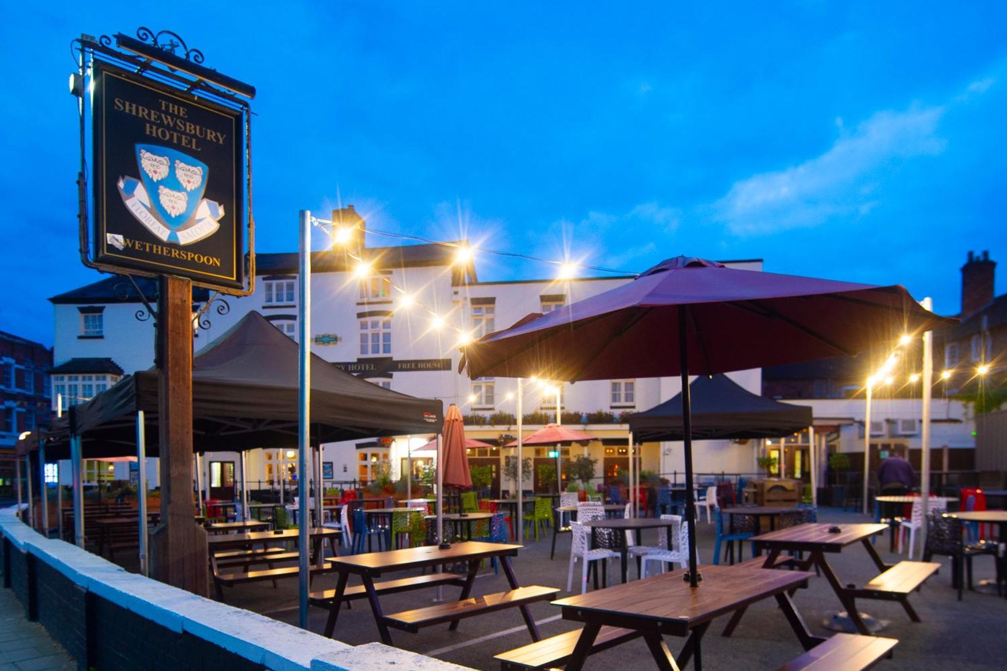 The Shrewsbury Hotel Wetherspoon Exterior foto