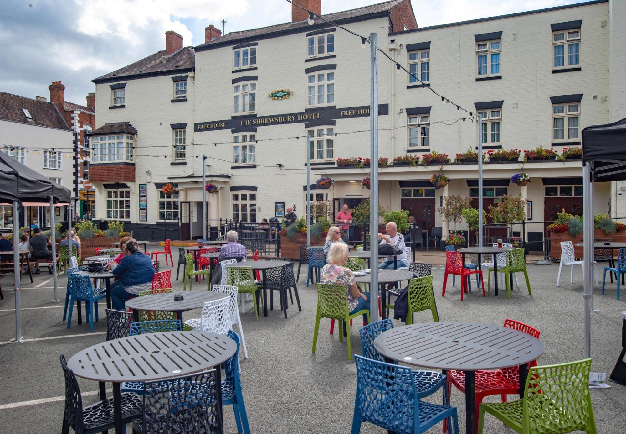 The Shrewsbury Hotel Wetherspoon Exterior foto