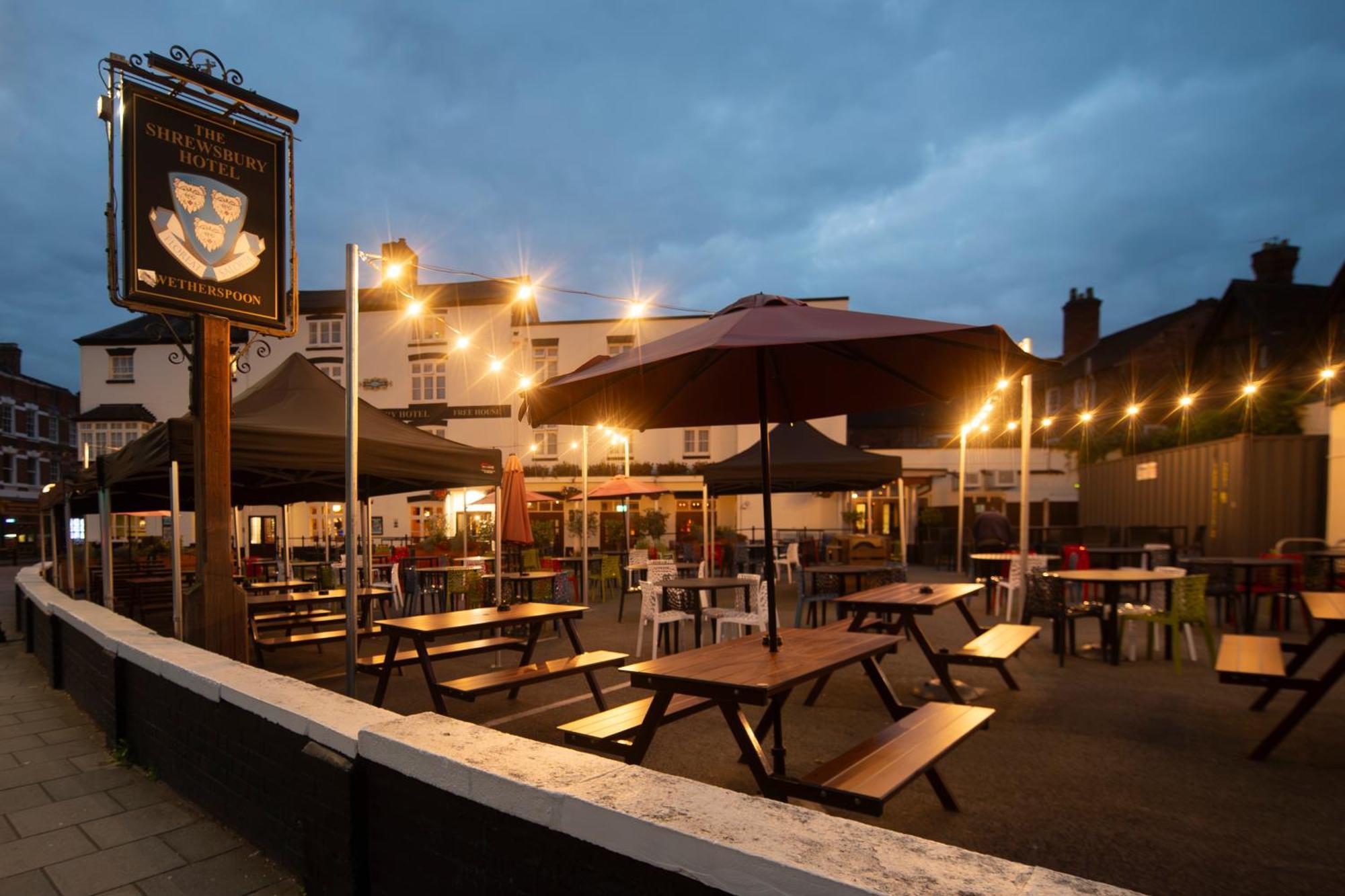 The Shrewsbury Hotel Wetherspoon Exterior foto