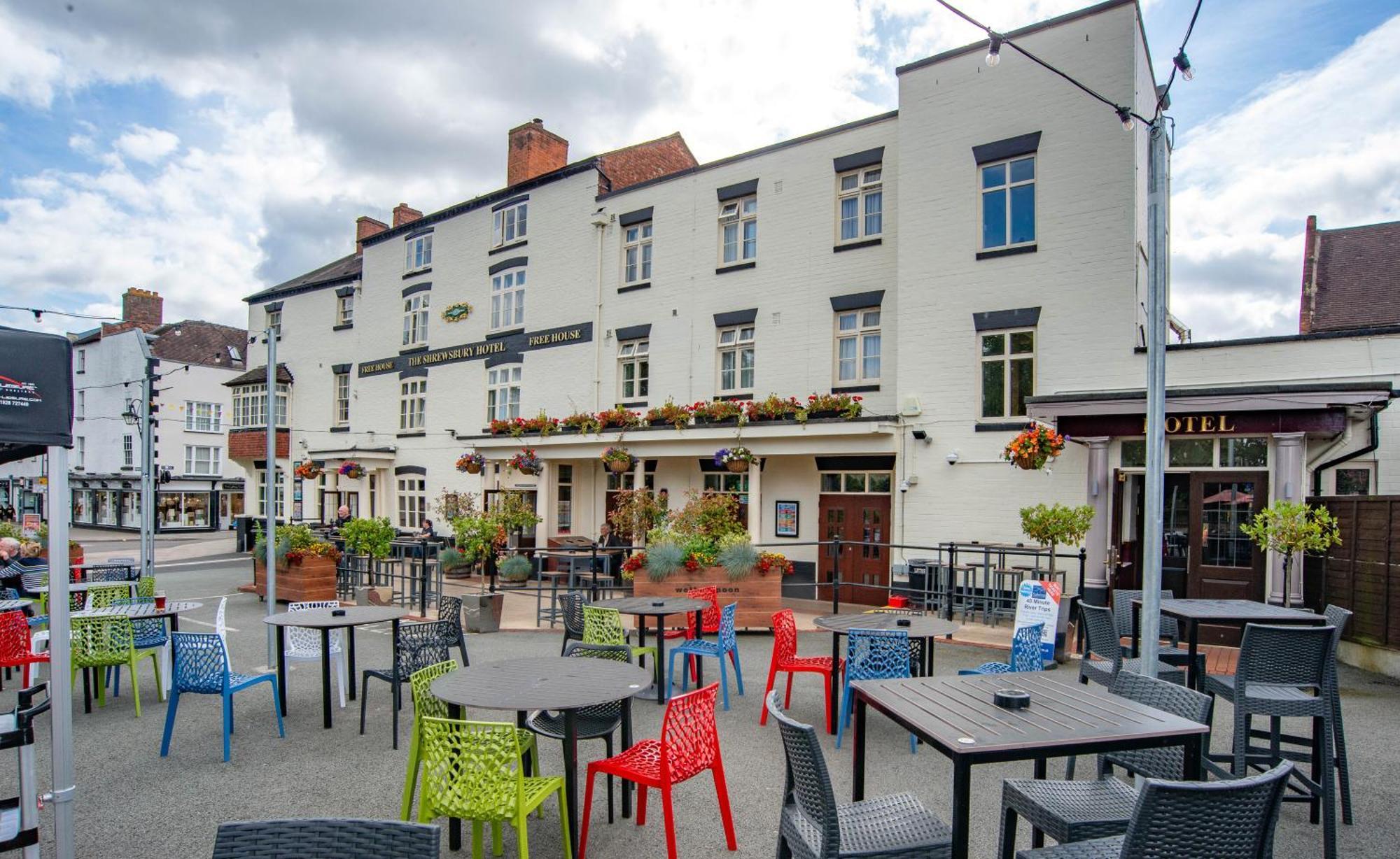 The Shrewsbury Hotel Wetherspoon Exterior foto